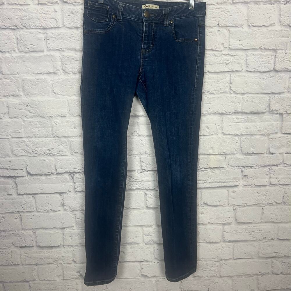 Vintage CAbi Straight Leg Jeans Style # 636 Women Size 4
